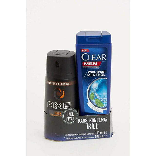  Clear Men  Şampuan + Axe Deodorant + Nivea Krem +Arko Men Jel Avantaj Paketi