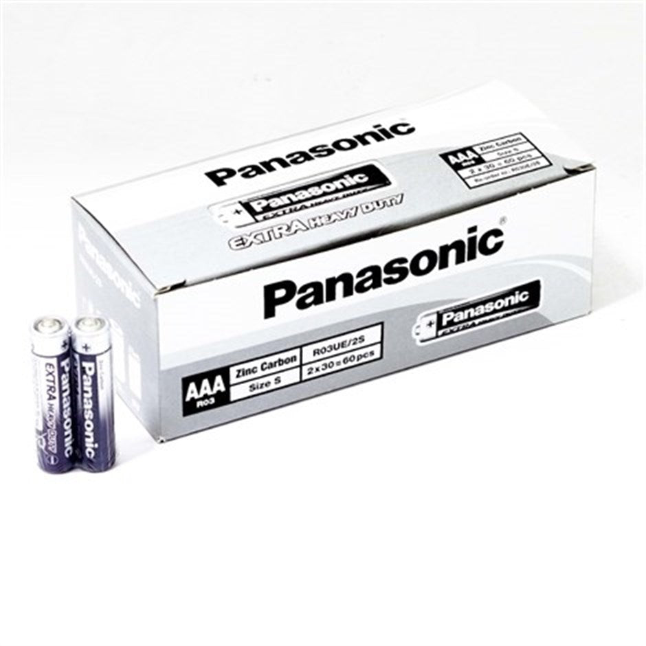  Panasonic Alkalin Pil AAA R03 - 60 adet