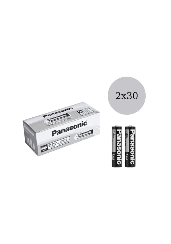  Panasonic Alkalin Pil AAA R03 - 60 adet