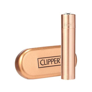  Clipper Lüx Taşlı Dekoratif Altın Rengi Çakmak