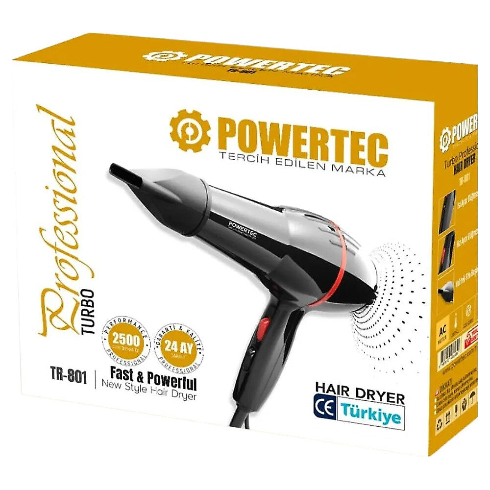  Powertec TR801 Profesyonel Saç Kurutma Makinesi