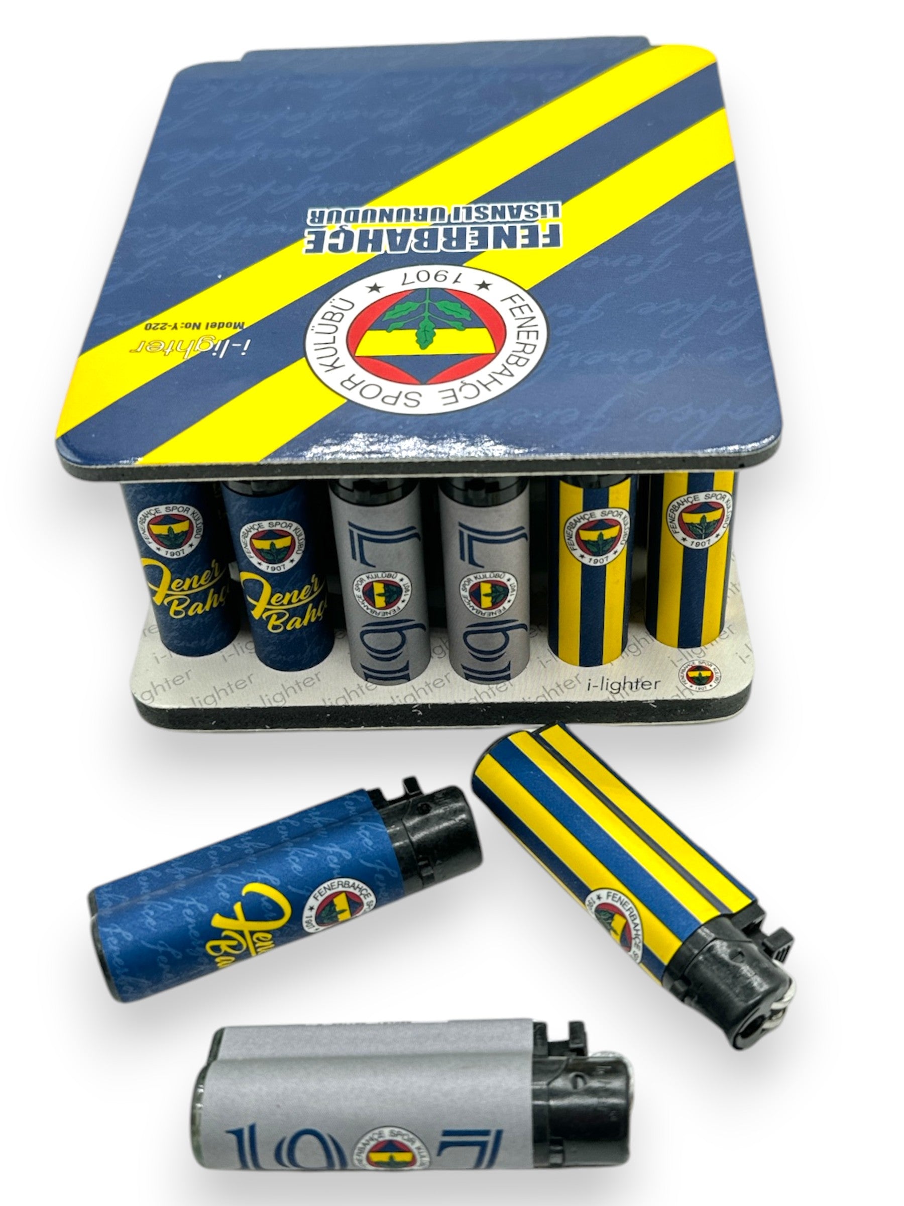 Fenerbahçe Logolu Toptan Çakmak 30 Adet